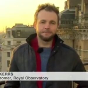 Tom talks about the Supermoon on BBC Breakfast