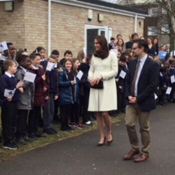 Duchess Of Cambridge Visits Pegasus Primary School, Oxford