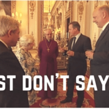 Just don’t say it!
