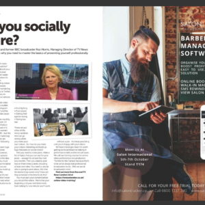 TV News London Social Media Training Features in The Barber Magazine