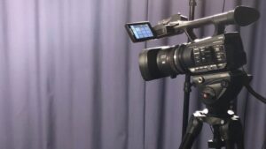Media training camera set up