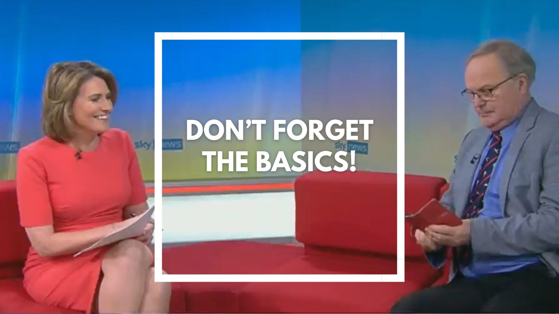 You are currently viewing Don’t forget the basics!