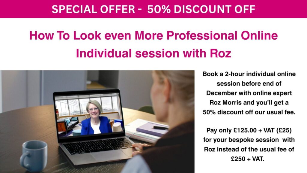 How to look even more professional online