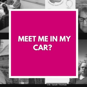 Meet me in my car?