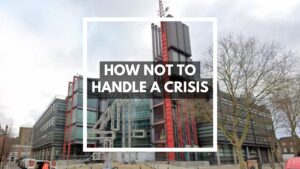 How not to handle a crisis