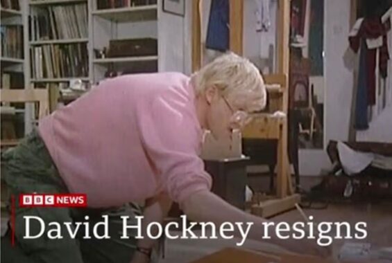 David Hockney Resigns 