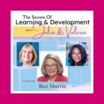 Roz Morris featured on The Secrets of Learning & Development Podcast