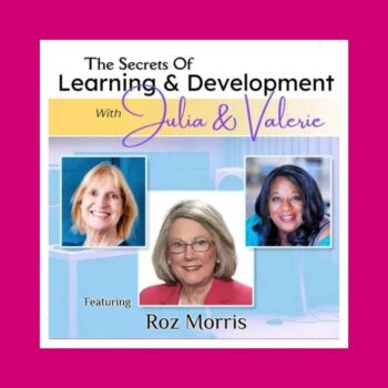 Roz Morris featured on The Secrets of Learning & Development Podcast