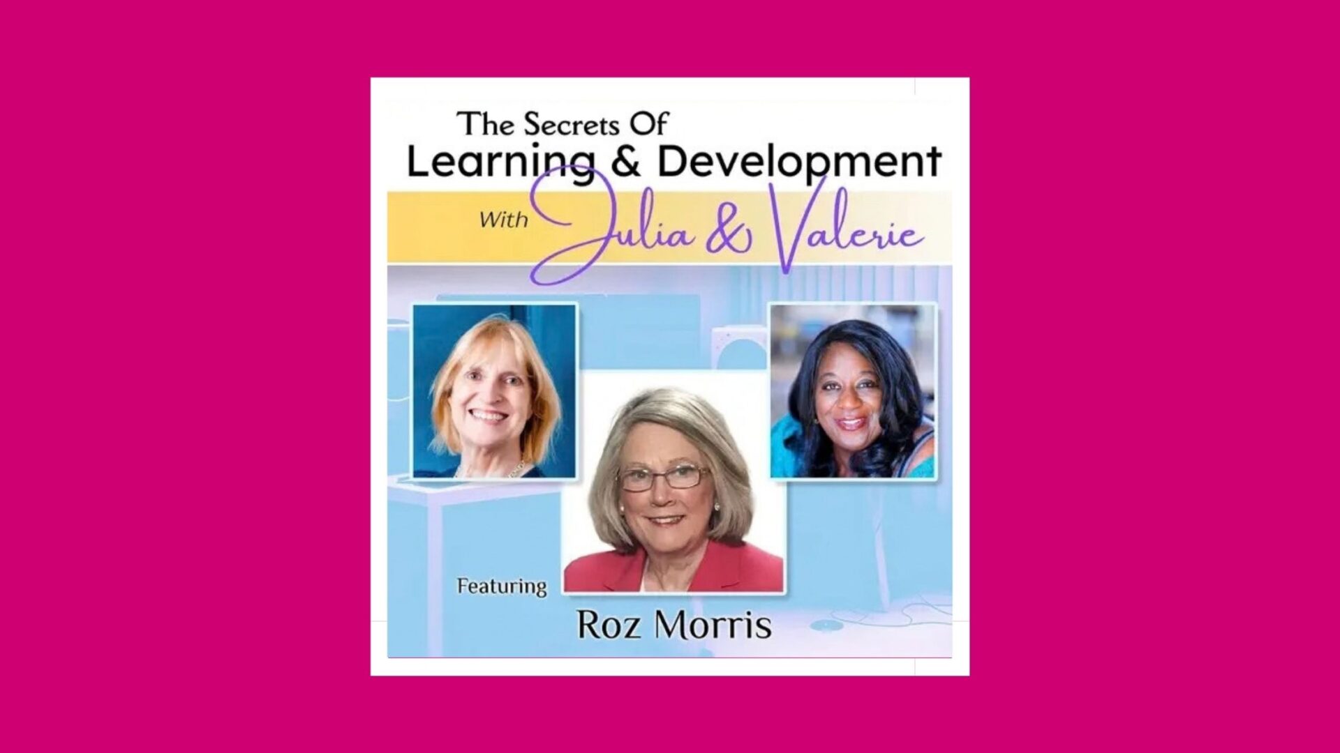 You are currently viewing Roz Morris featured on The Secrets of Learning & Development Podcast